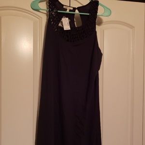 Navy blue dress